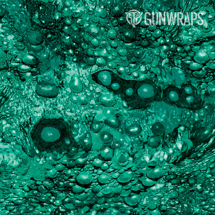 AR 15 Mag Toadaflage Teal Camo Gun Skin Vinyl Wrap