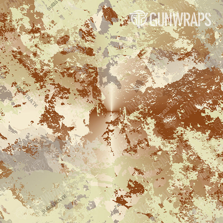 AR 15 Mag Substrate Simpson-Desert Camo Gun Skin Vinyl Wrap Film