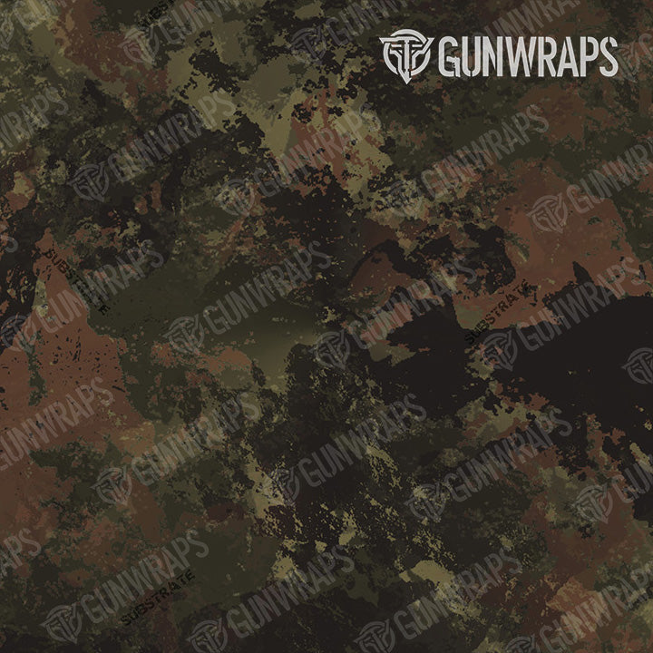 AR 15 Mag Substrate Stuttgart Camo Gun Skin Vinyl Wrap Film