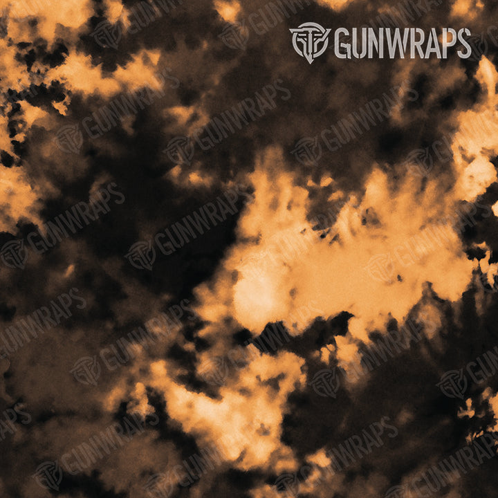 AR 15 Mag Tie Dye Bleached Black Gun Skin Vinyl Wrap