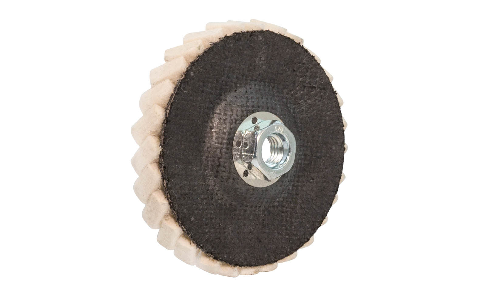 4-1/2″ Felt Flap Disc ~ 5/8-11 Female Thread