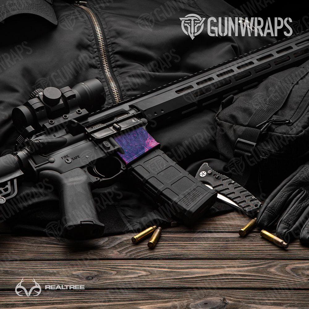 AR 15 Mag Well Realtree XTREME Galaxy Camo Gun Skin Vinyl Wrap on Sale