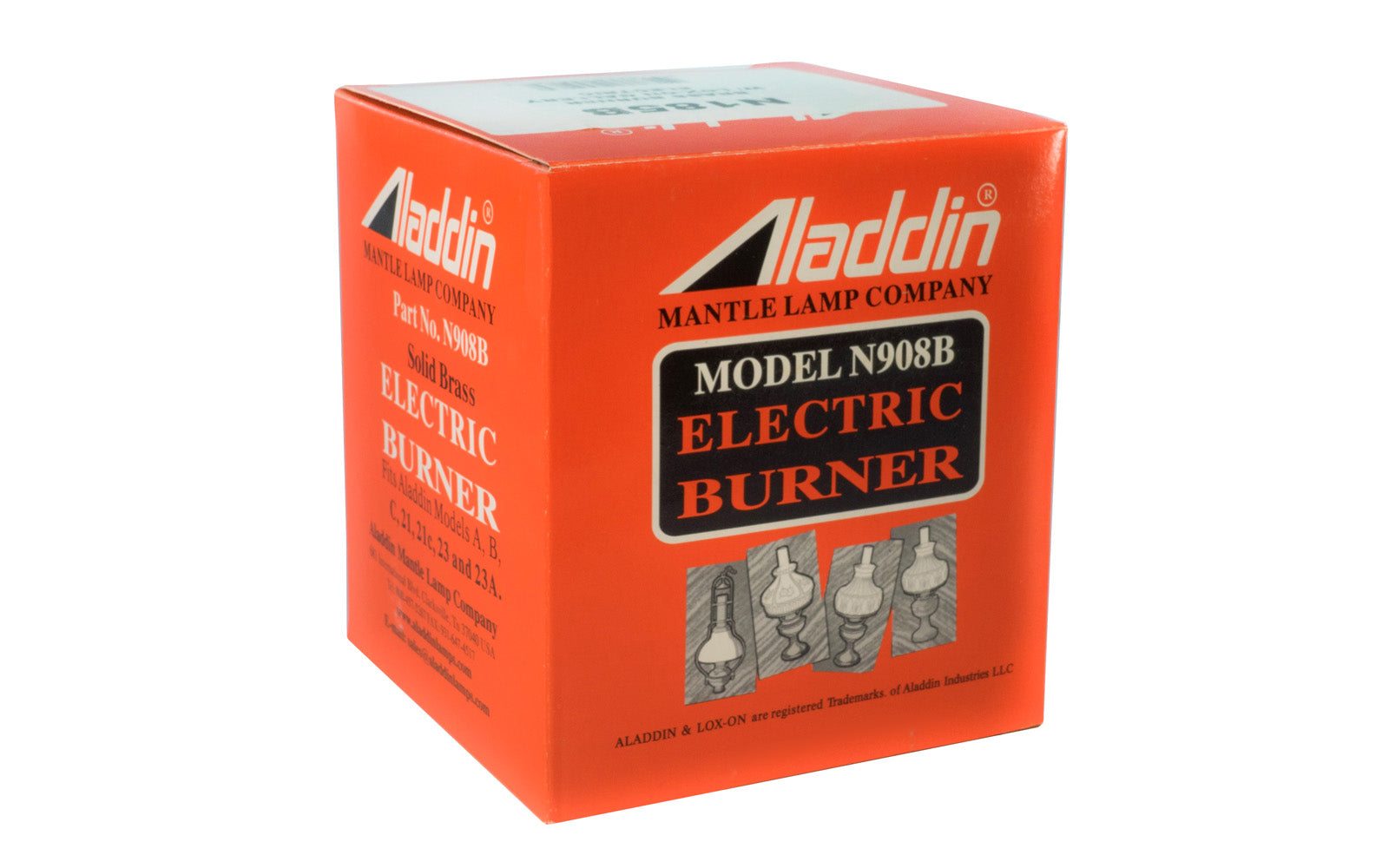 Aladdin Solid Brass Electric Burner – N908B