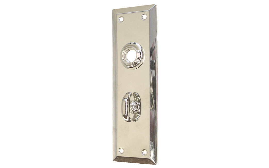 Brass Escutcheon Door Plate with Thumbturn