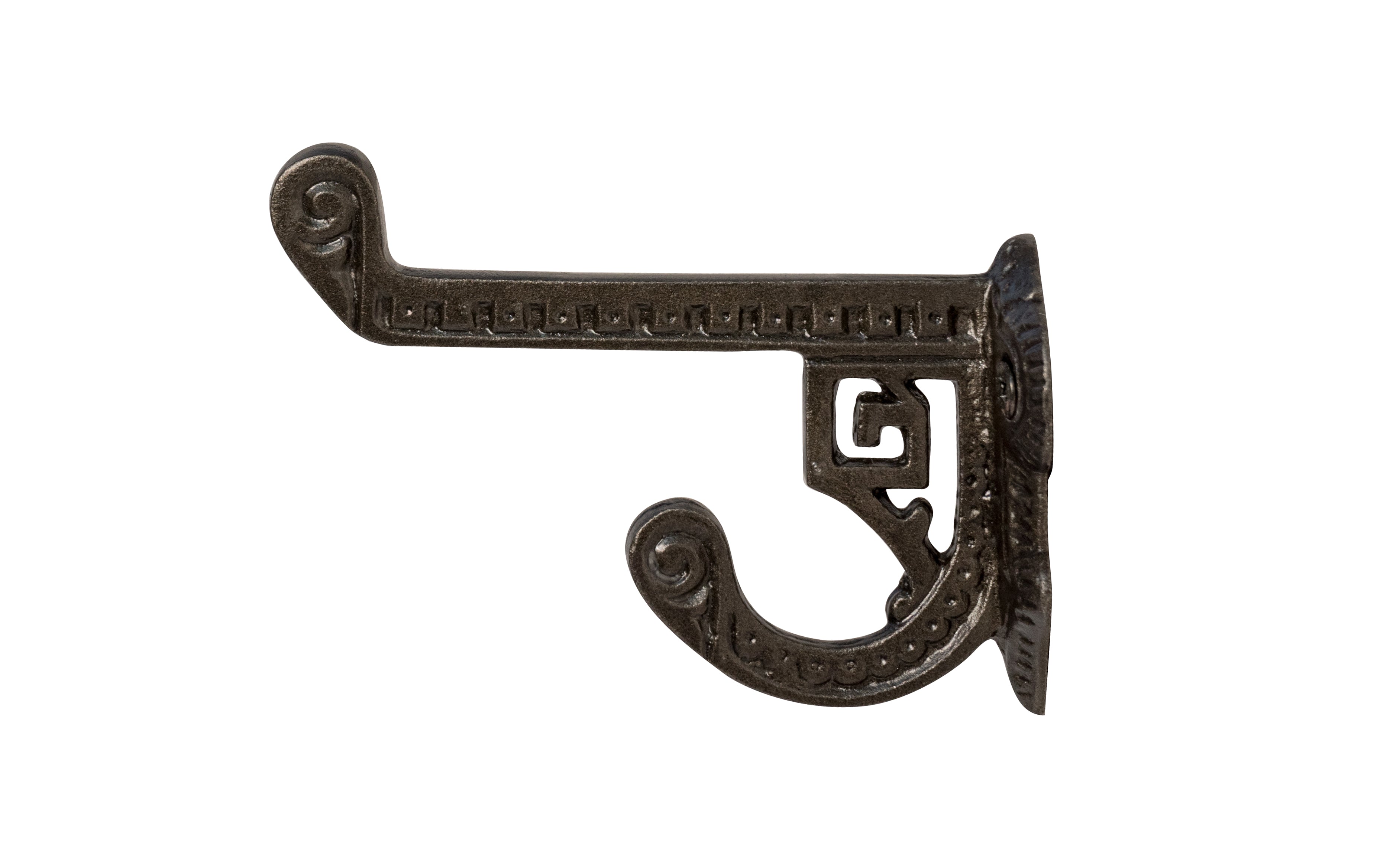 Cast Iron Ornate Hook