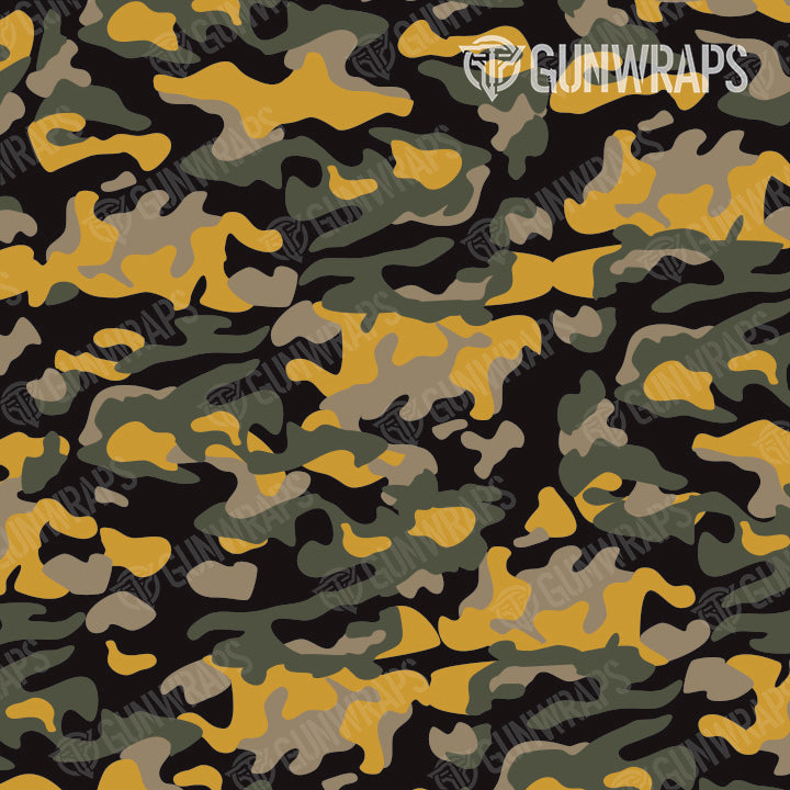 Binocular Classic Militant Yellow Camo Gear Skin Vinyl Wrap