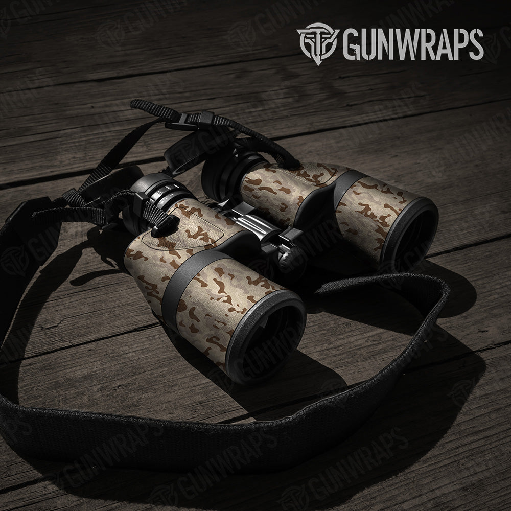 Binocular Classic Desert Camo Gear Skin Vinyl Wrap