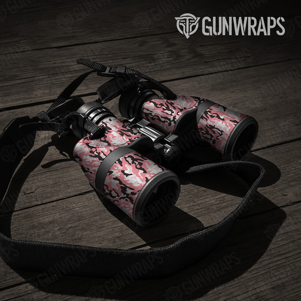 Binocular Classic Pink Camo Gear Skin Vinyl Wrap