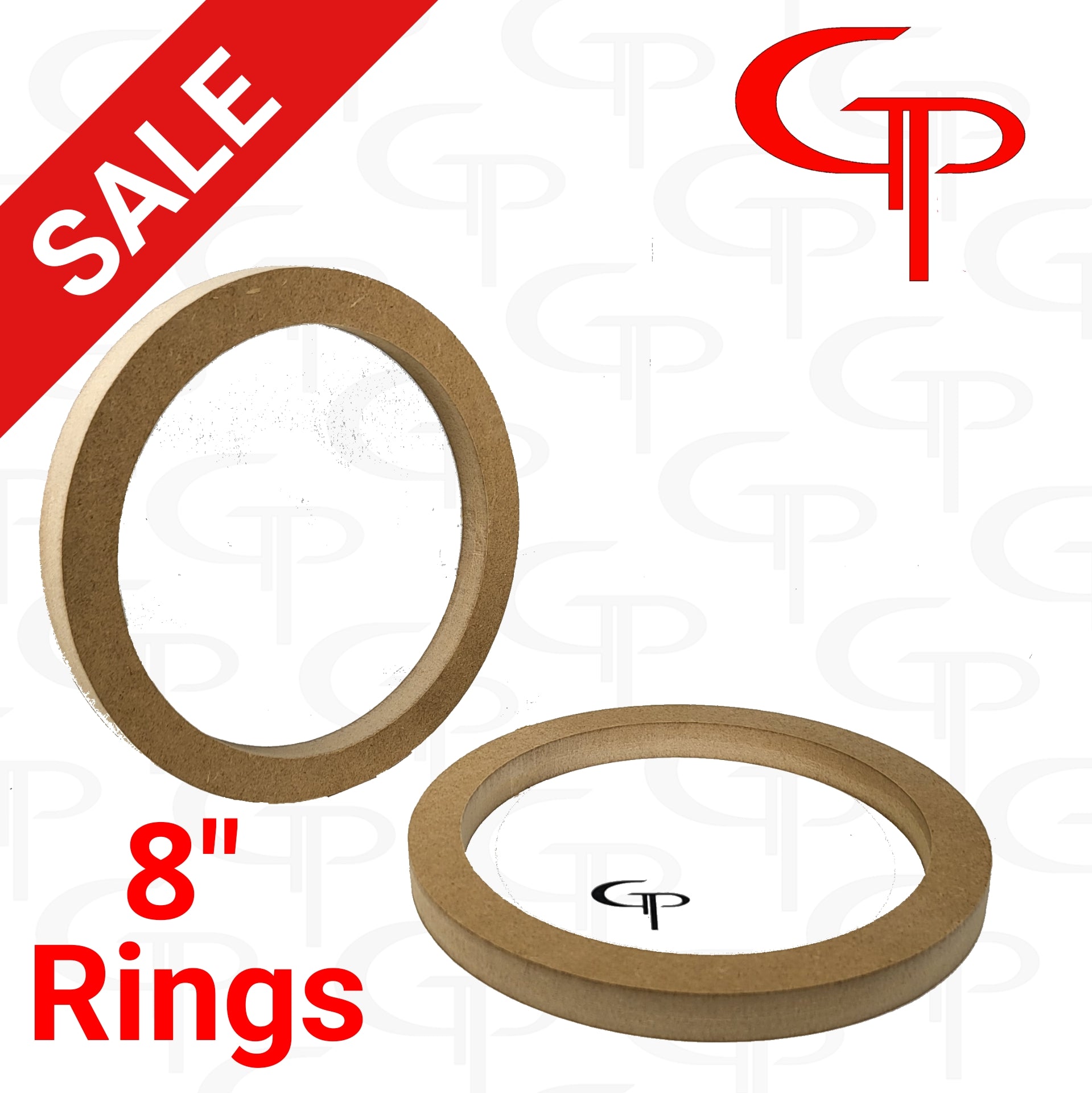 CUSTOMIZED GP 8″ Speaker Rings