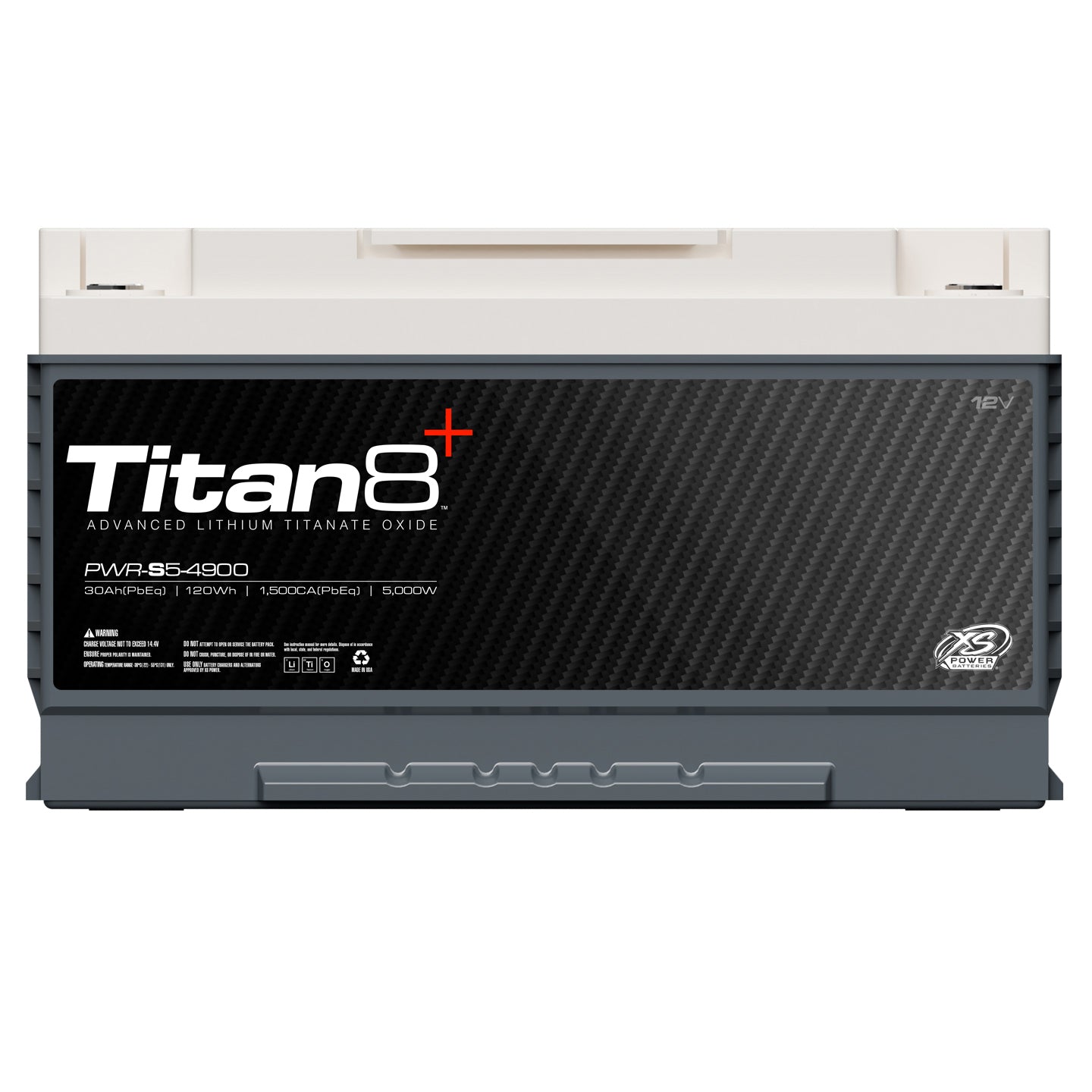 XS Power Titan 8 PWR-S5-4900 Car Audio Battery Fashion