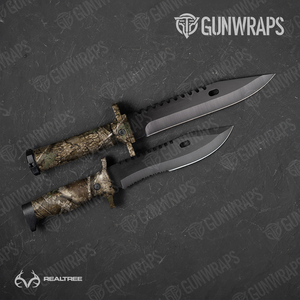 Knife Realtree APX Camo Gear Skin Vinyl Wrap Online