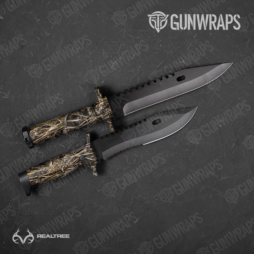 Knife Realtree MAX7 Camo Gear Skin Vinyl Wrap
