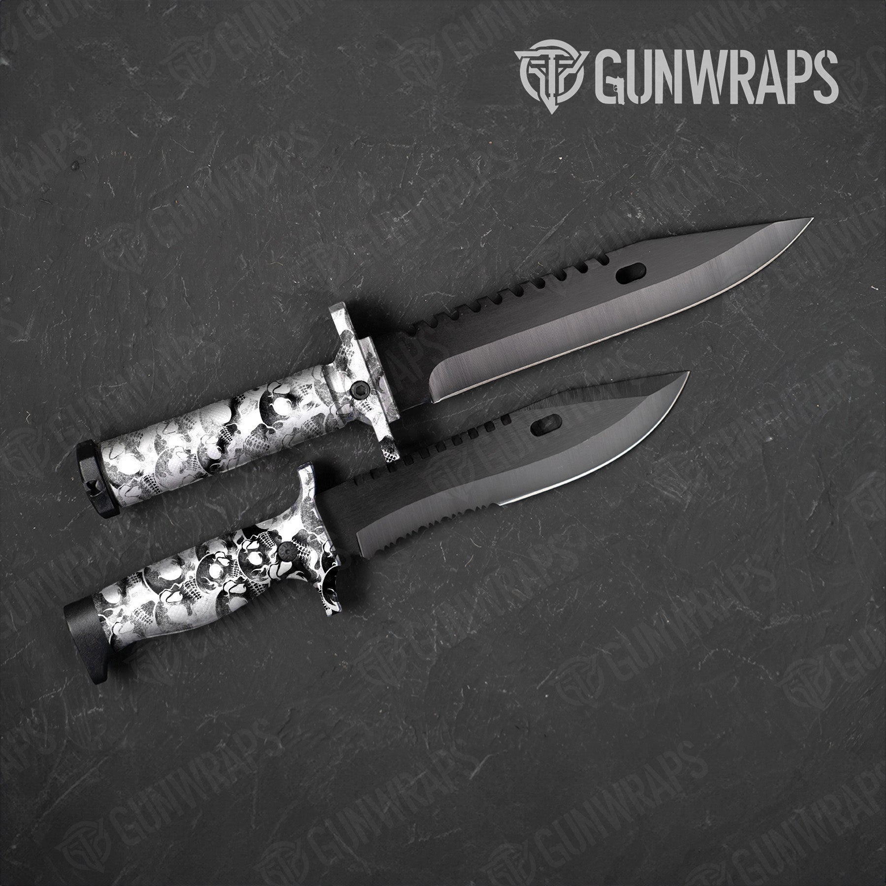 Knife Skull X-Ray Gun Skin Vinyl Wrap Sale