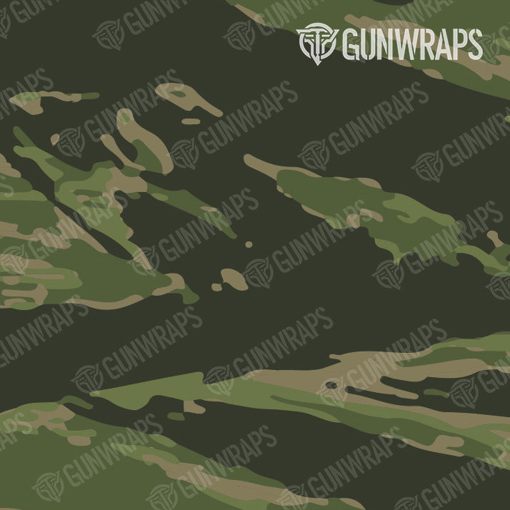 Knife Vietnam Tiger Stripe Army Green Gun Skin Vinyl Wrap Fashion