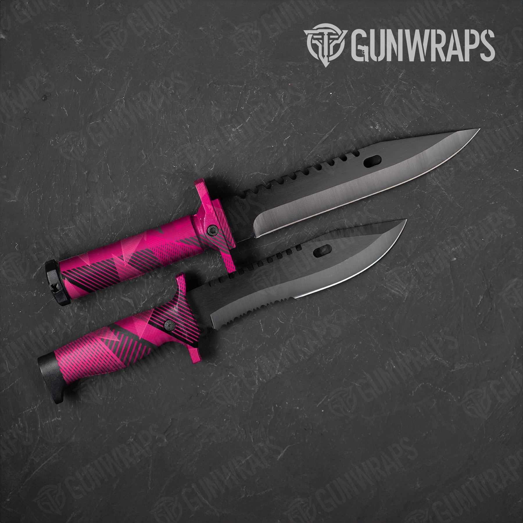 Knife Trigon Elite Magenta Gun Skin Vinyl Wrap