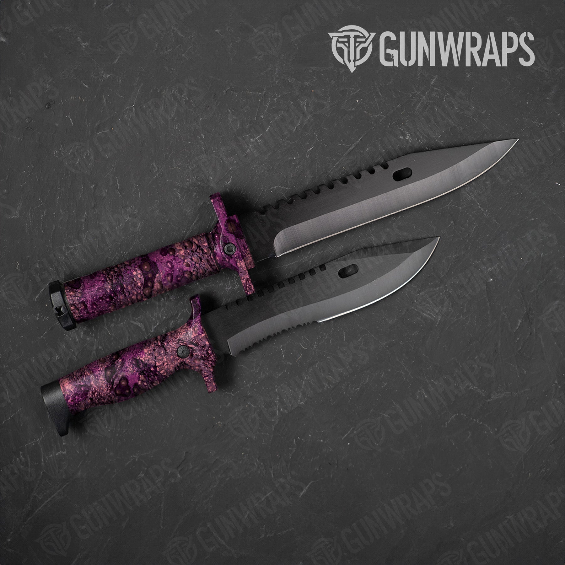 Knife Toadaflage Grape Jelly Camo Gun Skin Vinyl Wrap Supply