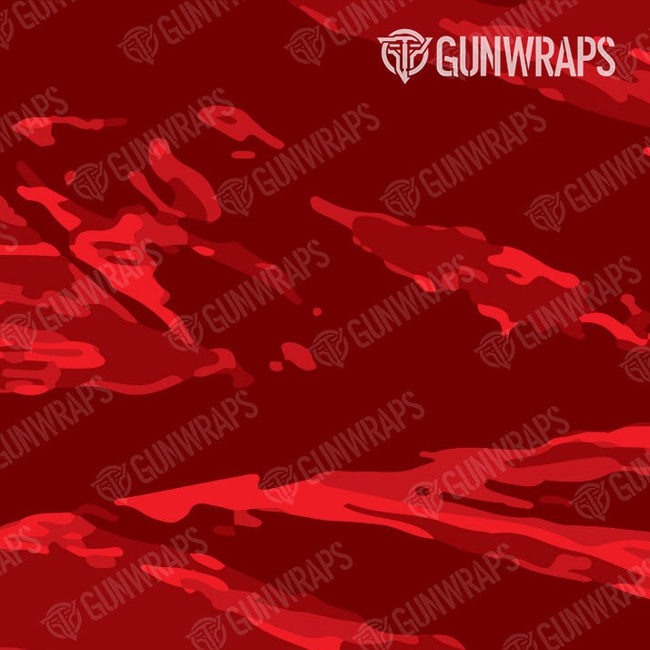 Knife Vietnam Tiger Stripe Elite Red Gun Skin Vinyl Wrap Fashion
