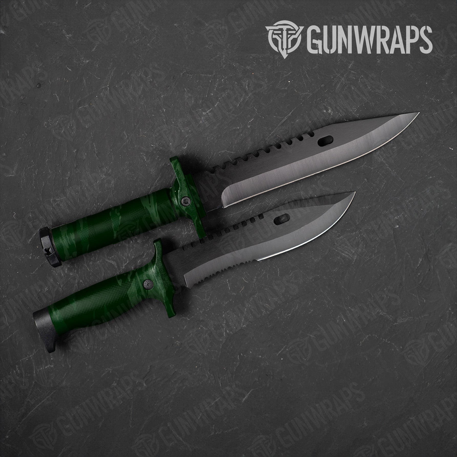 Knife Vietnam Tiger Stripe Elite Green Gun Skin Vinyl Wrap Fashion