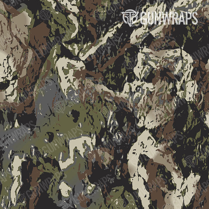 Knife Veil Rumba Cumbred Camo Gun Skin Vinyl Wrap