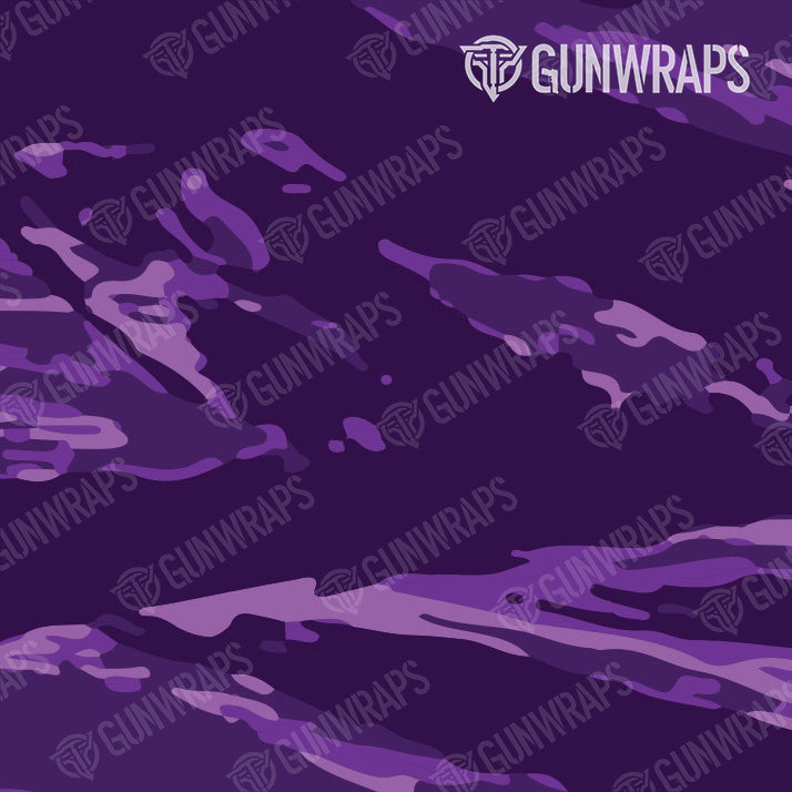 Knife Vietnam Tiger Stripe Elite Purple Gun Skin Vinyl Wrap