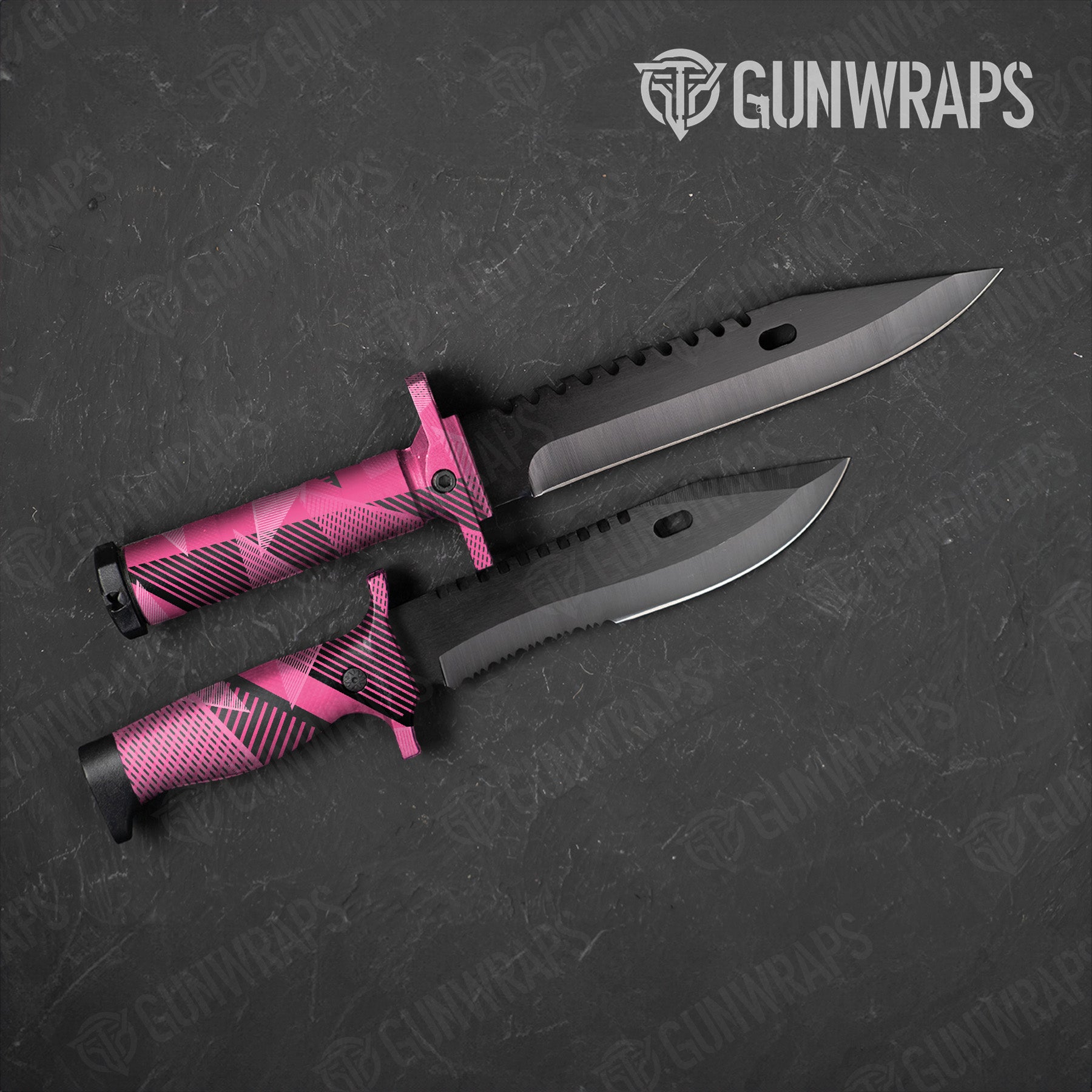 Knife Trigon Elite Pink Gun Skin Vinyl Wrap